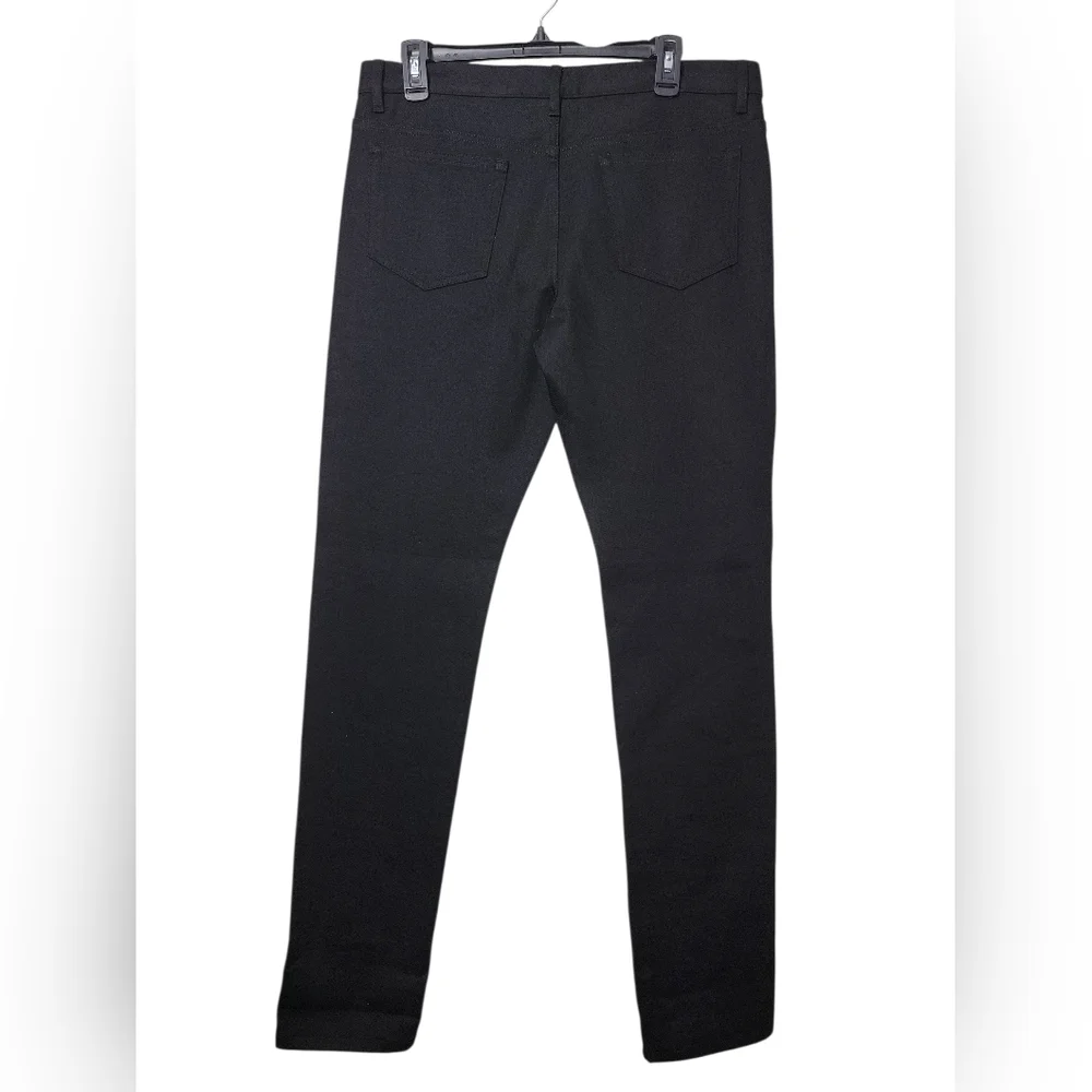 A.P.C. Petit Standard Black Jeans Size 33 Stretch Denim Slim Straight - Picture 3 of 8